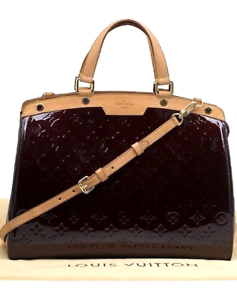 Authentic Louis Vuitton Amarante Monogram Vernis Brea GM Bag retail price$3,050 | eBay