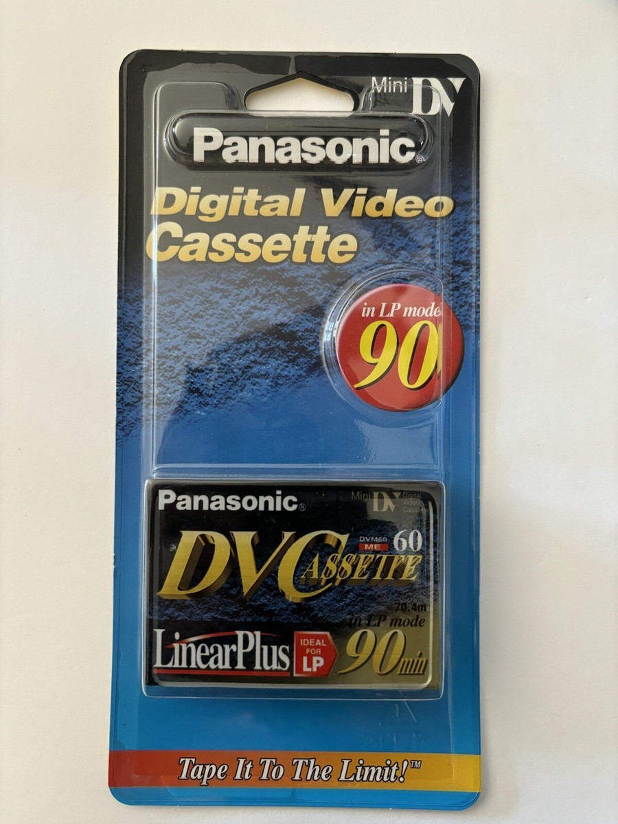 Panasonic Mini Digital Video Cassette (DVC) 90 Min In LP Mode/60