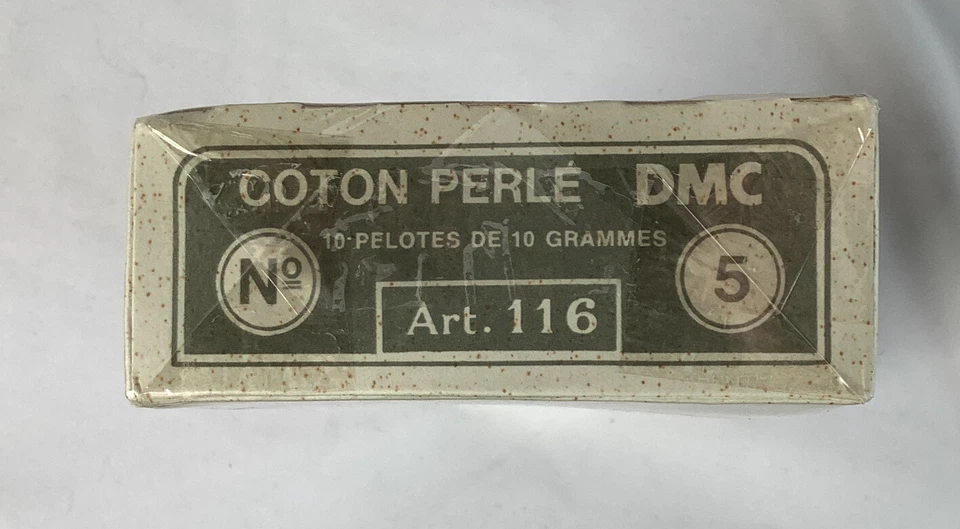 New Vintage DMC Coton Perle Size 5 Cotton Pearl Thread Art 116 No 712 100% Coton - Image 2 of 4