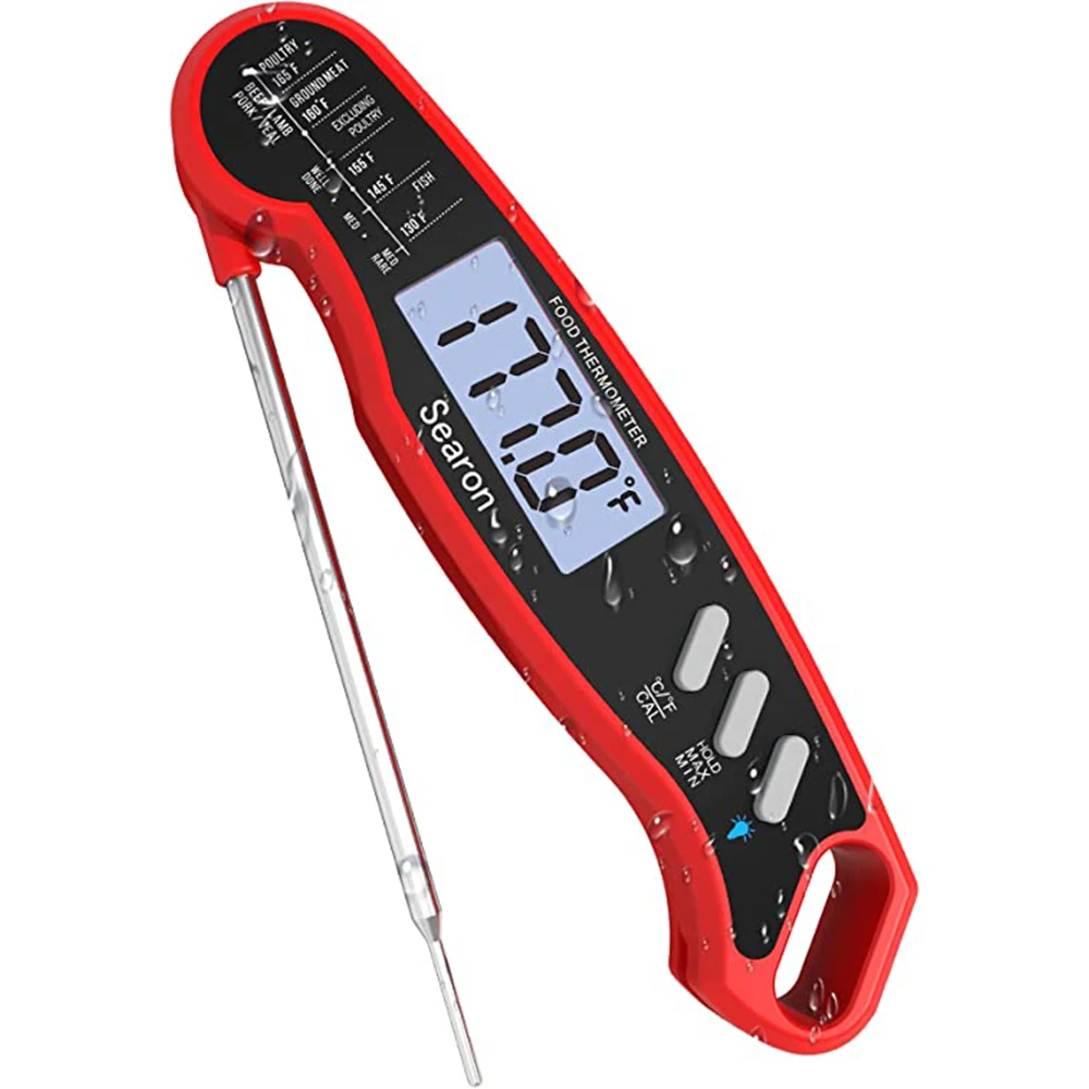 Digital Meat Thermometer Instant Read Out - for Baking-image