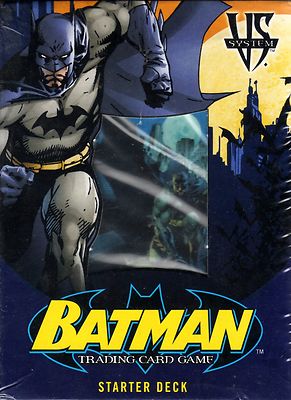 VS VERSUS SYSTEM STARTER DECK BATMAN NEW SEALED ENG