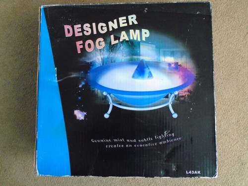Designer Fog (mist & subtle lighting) Lamp in VGC boxed with instructions. - Picture 3 of 6