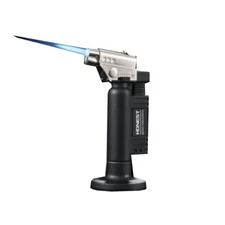 Gun Gas Cigar Lighter Safety Lock Switch Jet Flame For BBQ Kitchen Refillable