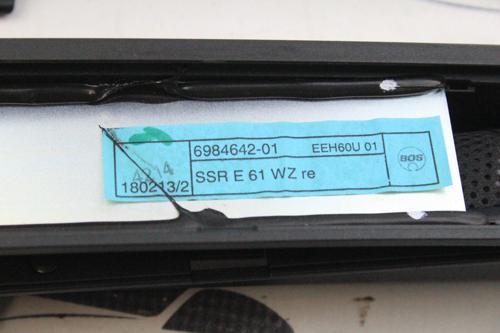 BMW E61 REAR QUARTER WINDOW SUN SHADES VISORS BLINDS 6984641 6984642 eBay