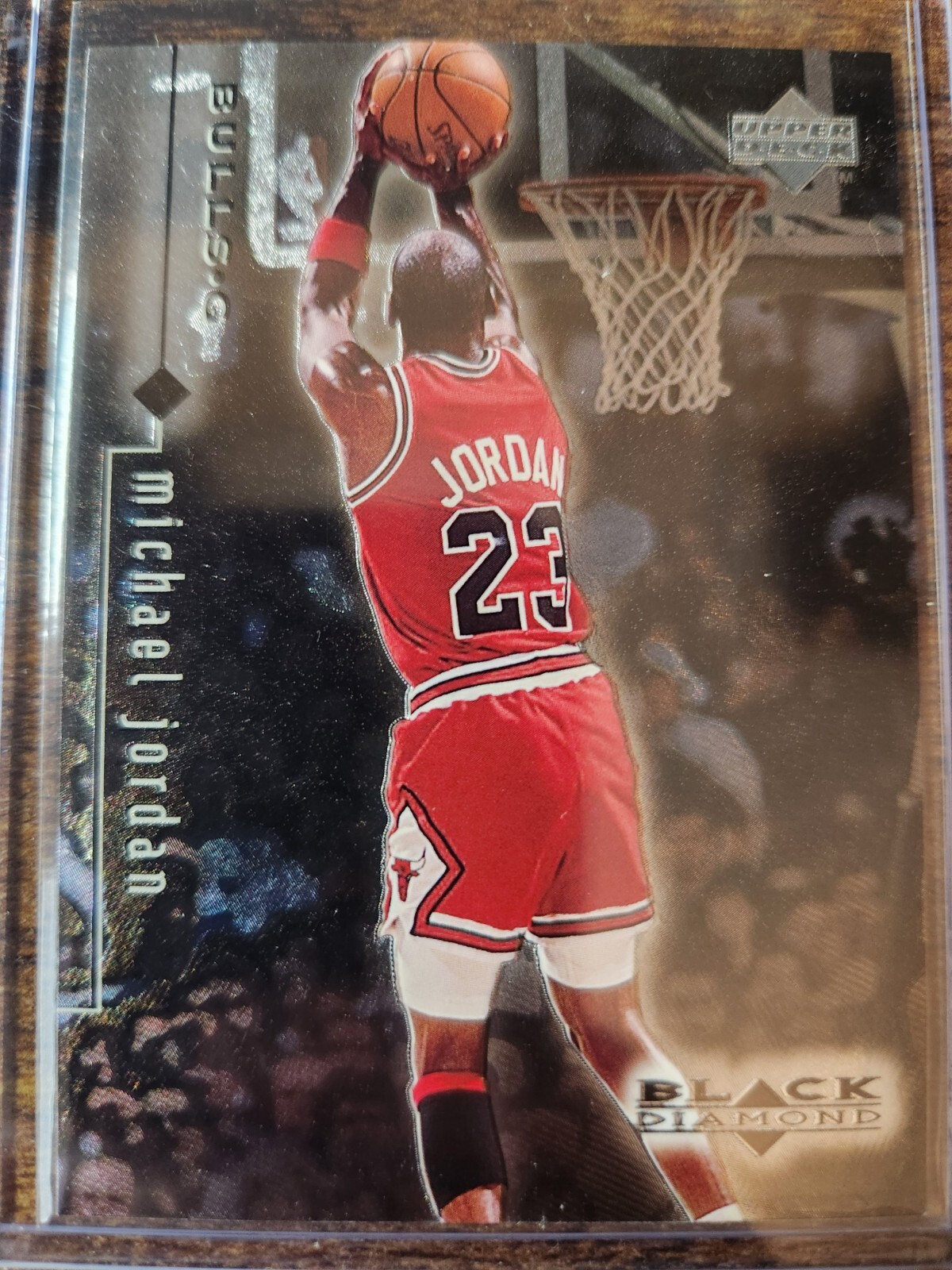 1998-99 Upper Deck Black Diamond Michael Jordan #7 Chicago Bulls HOF MVP