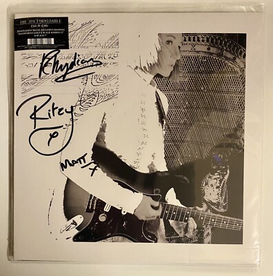 The Joy Formidable - Into The Blue 12  Gold Black Vinyl & 7  Vinyl Signed