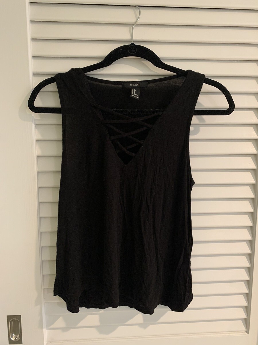 criss cross tank top forever 21