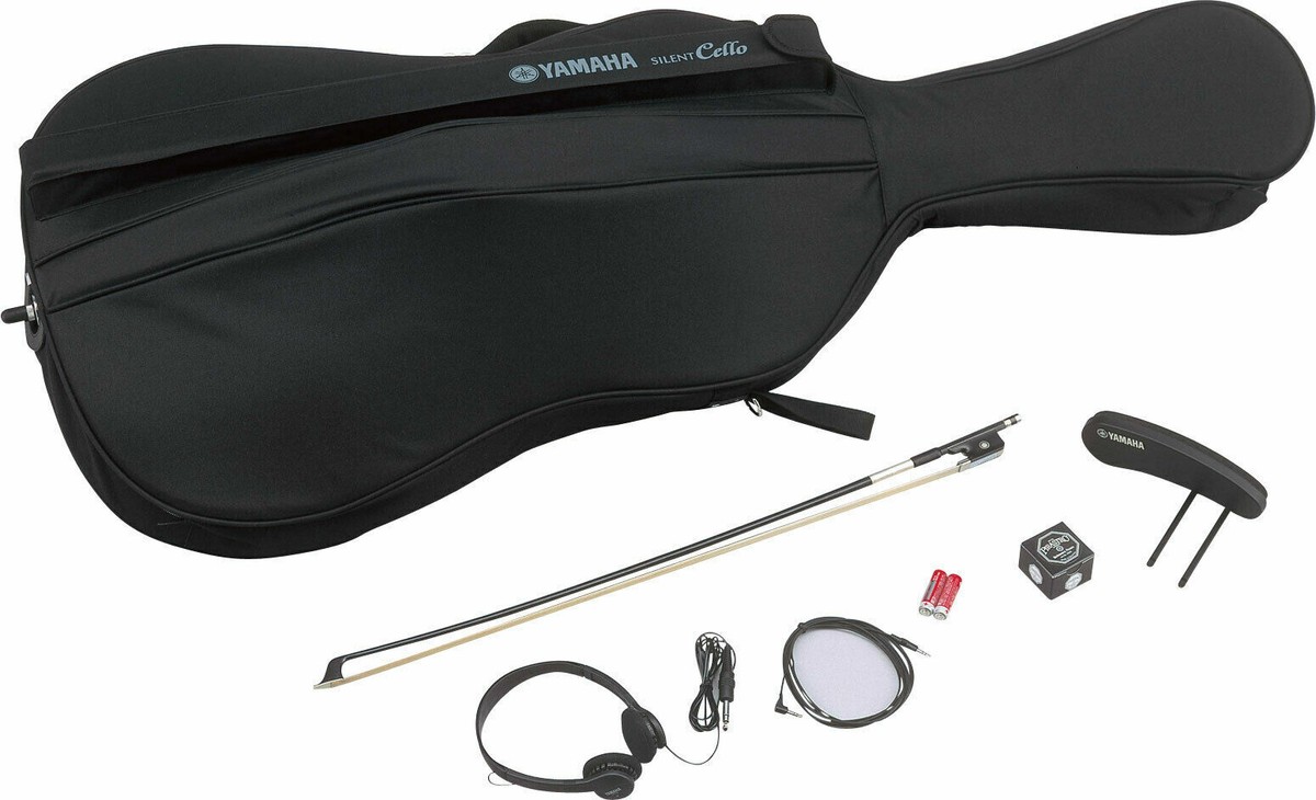 サイレントチェロ（Yamaha Silent Cello SVC-110S） Yamaha SVC-110 Silent Cello, Pearl White | Electric Violin Shop