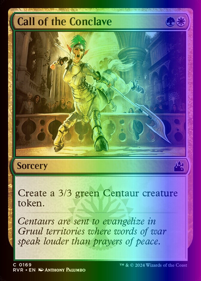 MTG Call of the Conclave (169/497) Ravnica Remastered NM FOIL