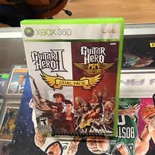 Guitar Hero II Guitar Hero Aerosmith Dual Pack Xbox 360 2008 / CIB