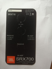 4Pcs Replacement 718 srx Sticker Bradge Speaker Back Pannel Jb Aftermarket