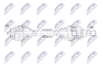 Nty Antriebswelle NPW-BM-255 FüR Bmw X2 F39 2Er Active Tourer F45 1Er F40 X1 F48
