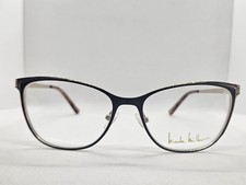 Nicole Miller ST Antoine C01 Black Gold 52-16-135 Eyeglasses Scratched