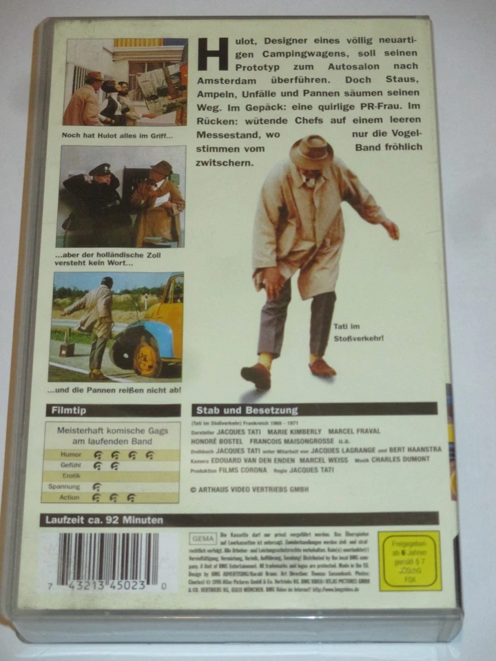 Atlas - trafic - VHS/Komödie/Jacques Tati - Bild 2 von 2