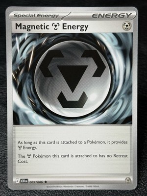 Magnetic Energy 085/086 Deck Exclusive Non Holo Rare - Pokémon TCG: Pitch Black