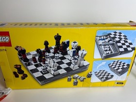LEGO Open box NEW Sealed bags 40174 Iconic Chess Set 2-in-1 1450 pieces complete