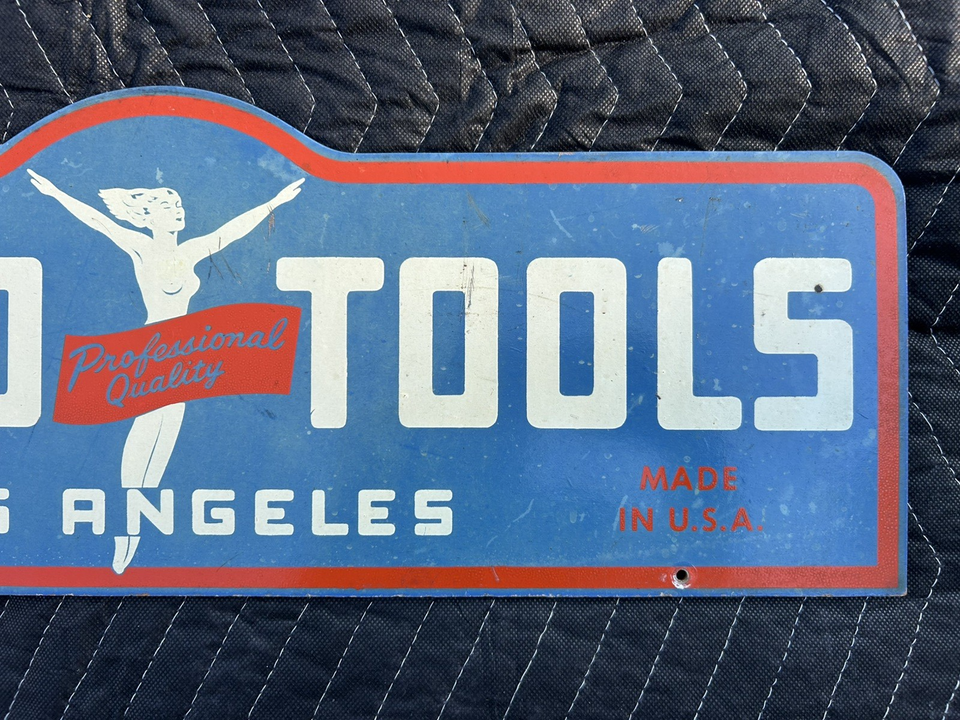 Original Proto Tools Los Angeles Masonite Rack Topper Sign | eBay