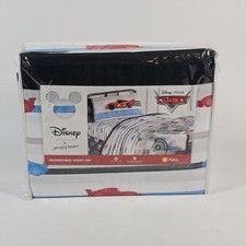 Disney Pixar Cars Jumping Beans Full Sheet Set 4-Piece Microfiber Lightning
