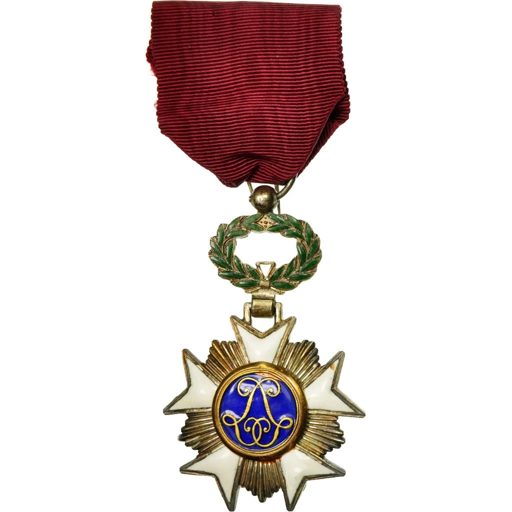 ABL : ORDRE DE LEOPOLD 1er OFFICIER AVEC GLAIVES XX ORIGINAL - Médailles - Décorations (13958867