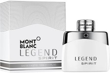 Montblanc Legend Spirit Eau de Toilette Men Fresh Woody Scent 1.7 oz Spray