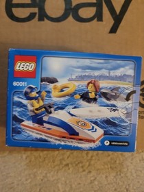 LEGO City 60011 SURFER RESCUE Coast Guard Shark *RETIRED* New In Box NIB SEALED