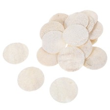 18 Pcs Natural Loofah Facial Pads Exfoliating Scrubber Sponge Skin Cleansing