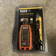 KLEIN TOOLS RT250KIT PREMIUM ELECTRICAL TEST KIT WITH CARRYING CASE - BRAND NEW