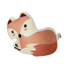 Tepee Joy Fox Plush Pillow Stuffed Animal Cute Woodland Decor Accent