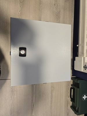 Hoffmann Nvent Schaltschrankkasten 300 mm x 300 mm Netzplattenschlüssel nicht enthalten
