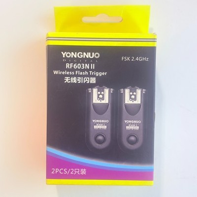 YONGNUO RF-603N II N1 2.4G Wireless Remote Trigger Transceiver Nikon