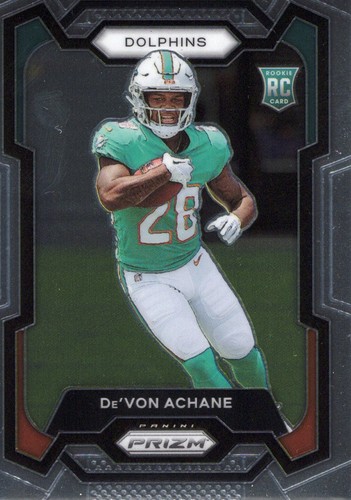 2023 Panini Prizm De'Von Achane [Pandora] #365 card