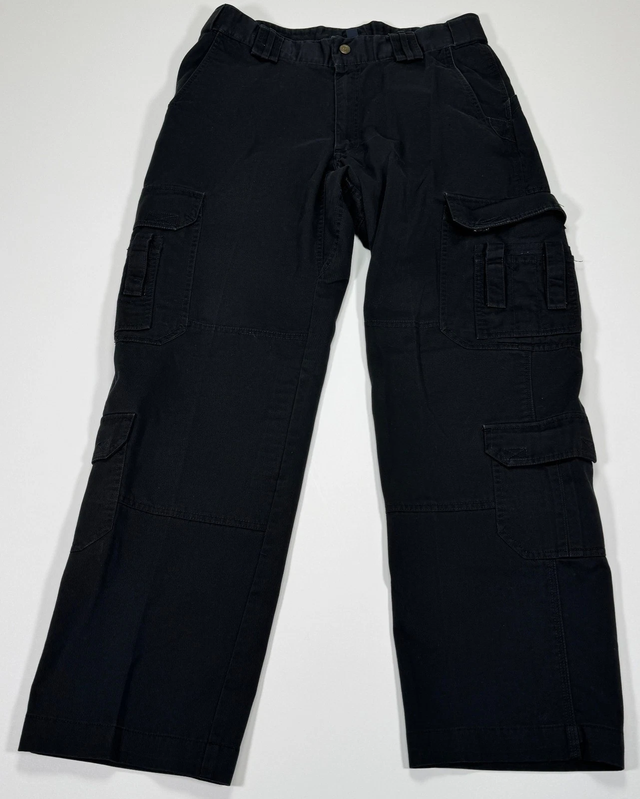 5.11 Tactical Mens Cargo Pants 34x36 Fits 34x30 Black Workwear Outdoor Utility