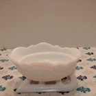 Vintage Westmoreland Glass Company Milk Glass Sleigh Produced in the 1970's