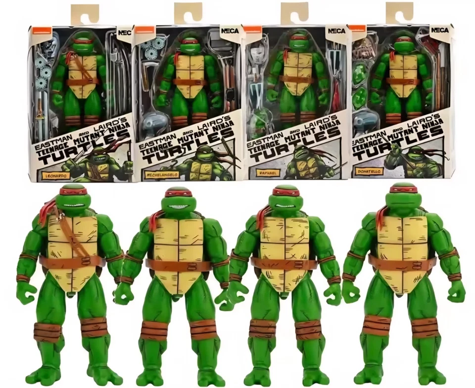 Neca Ninja Turtles Teenage Mutant TMNT Mirage Action Figures UK Seller Gift