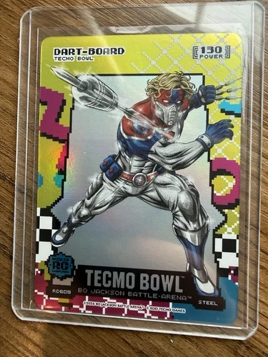 Bo Jackson Battle Arena Tecmo DART-BOARD Jaxson Dart 80s Rad RC Steel RD609
