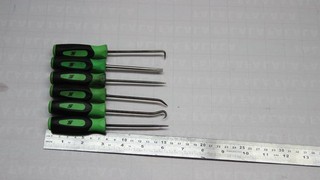 Snap on Green Pick Hook Awl Set x6 SG3ASHB SG3ASH45B SG3ASAB Mechanic Tools