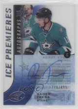 2015-16 Upper Deck Ice Premieres Auto 170/499 Radek Faksa #IPA-RF Auto 2d8