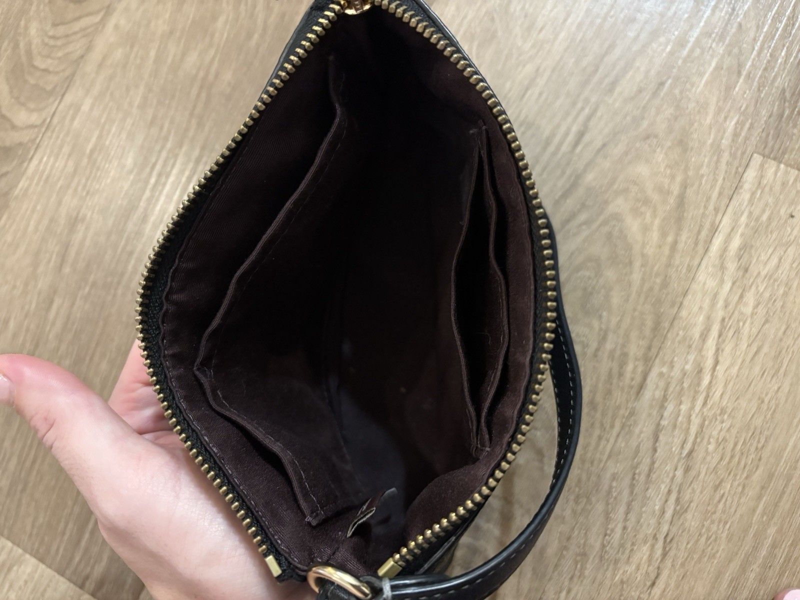 coach tiny black canvas - image 4