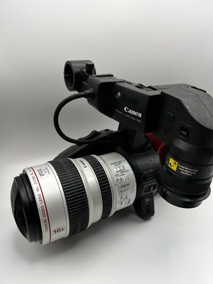 Canon XL1S Mini DV Camcorder Video Camera With Lens - READ DESCRIPTION - Image 3 of 4