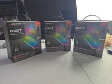 Monster Illuminessence Digit 3D LED Art Panels Modular 3 Segment Starter Kit