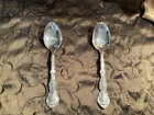 Strasbourg By Gorham Sterling Silver Oval Soup Spoons Set Of 2