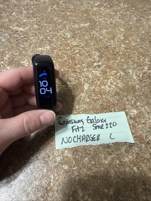 Samsung Galaxy Fit 2 SM-R220 - Bluetooth Fitness Tracking Smart Band Black