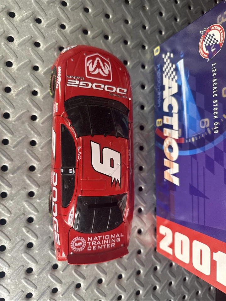 Banco ventana BILL ELLIOTT #9 DODGE 2001 INTREPID R/T acción 1/24 Foto 2 de 4