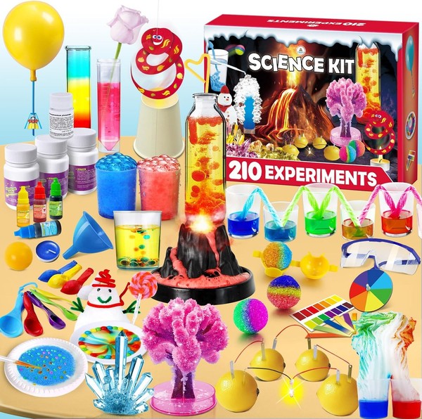 210 Experimente Kits FüR Kinder, Jungen MäDchen Spielzeug Geburtstag-image