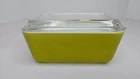Vintage Pyrex #0502 Lime Green Refrigerator Dish Mini Loaf Pan/Dish Made in USA