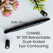 Chanel No. 201 Retractable Dual-Ended Eye-Contouring Brush N 201   NEW 