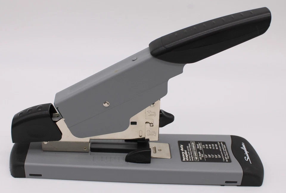 Swingline 160 Sheet Heavy Duty Stapler Gray Black Office ACCO Stock 39005 Tested - Image 2 of 4