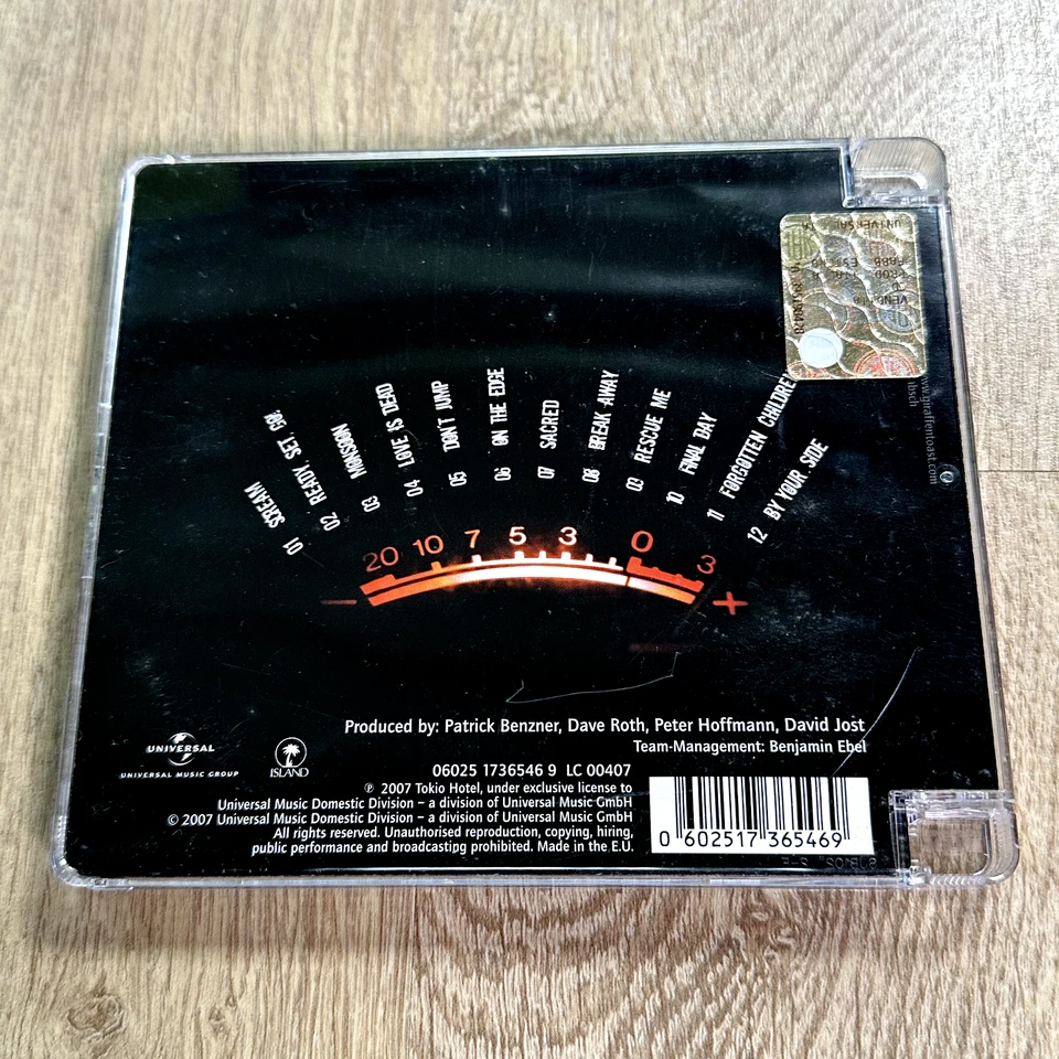 Tokio Hotel - Scream English Version CD Album Debut Kaulitz & Kaulitz 2007 - Bild 2 von 4