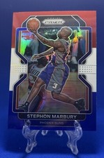 2021-22 Panini Prizm Basketball Stephon Marbury #277 Red White & Blue Prizm
