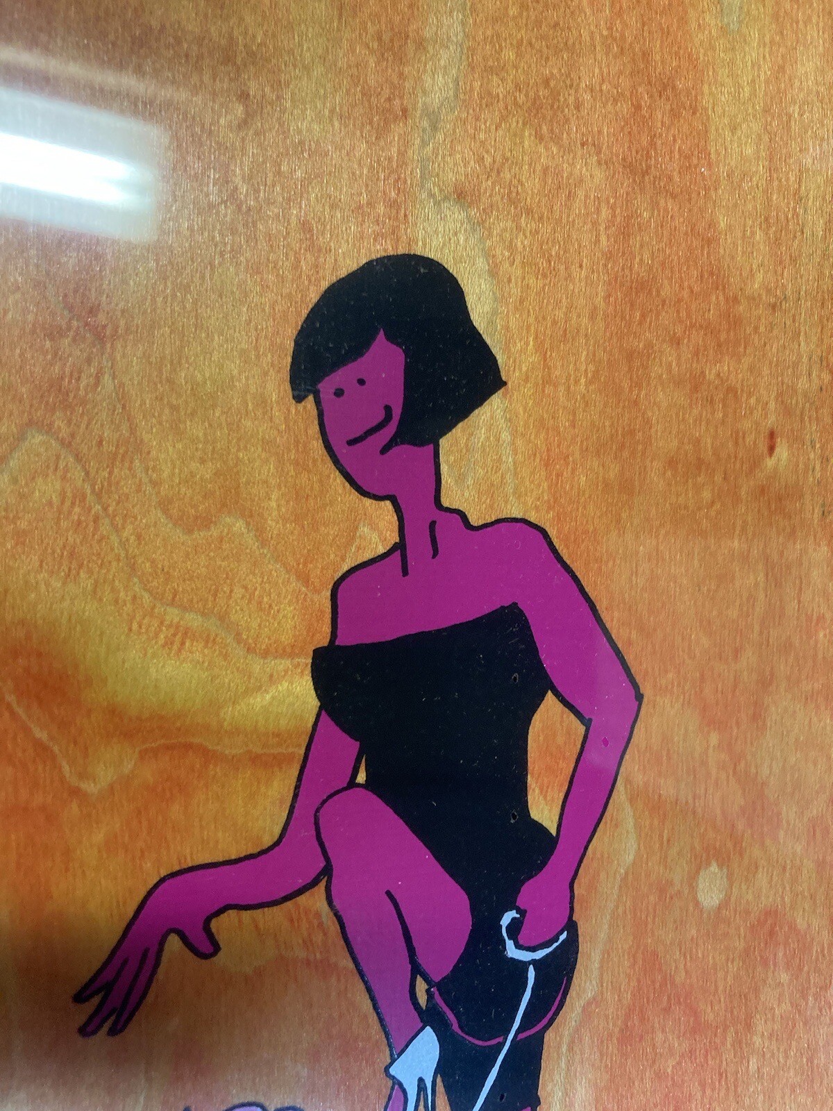 Krooked Skateboard Deck John Lucero Gonz Guest 10.25